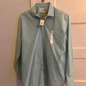 NWT Goodfellow Men’s Large Gingham Button Dwn